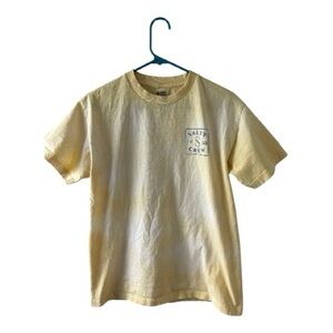 Salty Crew Bleach Dyed T Shirt Medium Custom Upcycled Surf Graphic Tee